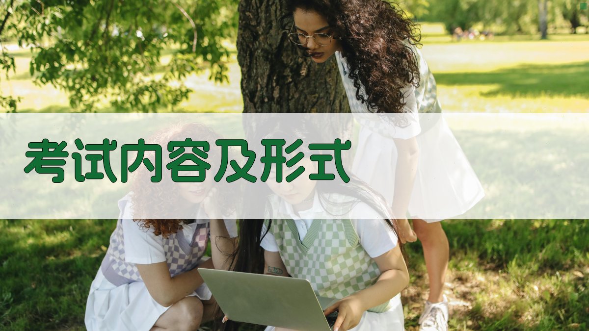 考试内容及形式 图2