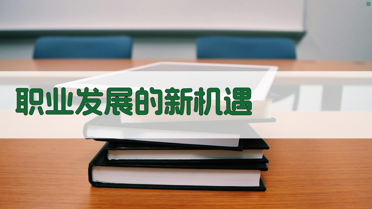 职业发展的新机遇 图4