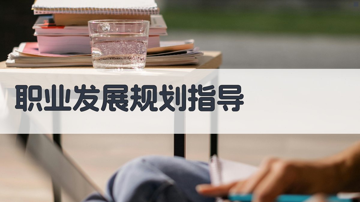职业发展规划指导 图2