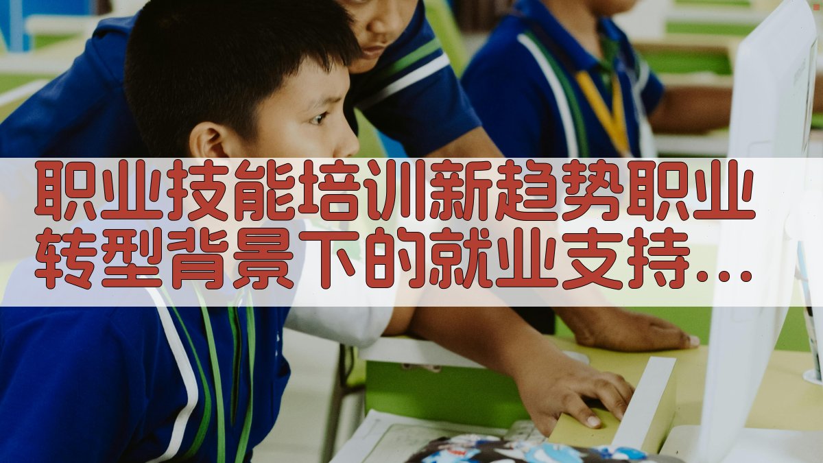 职业技能培训新趋势职业转型背景下的就业支持 · 附录 图4