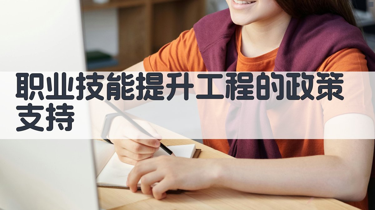 职业技能提升工程的政策支持 图2