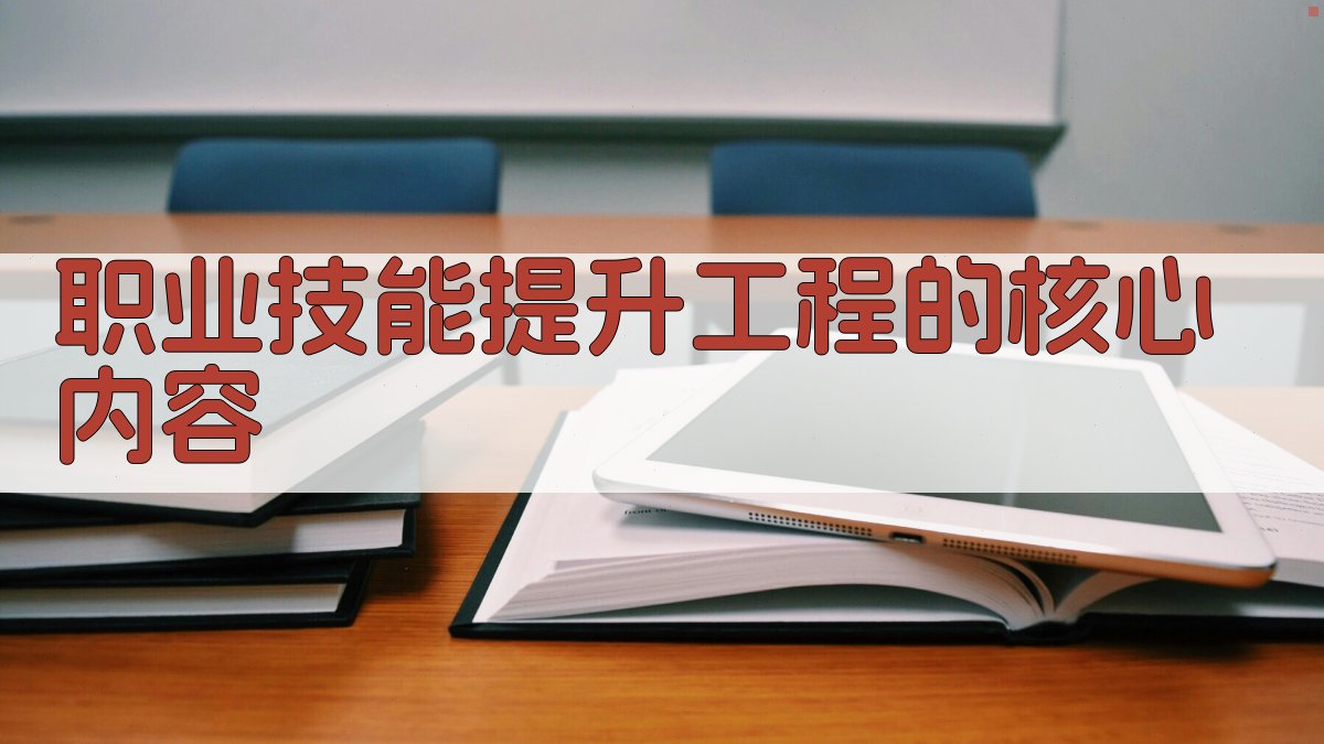 职业技能提升工程的核心内容 图2