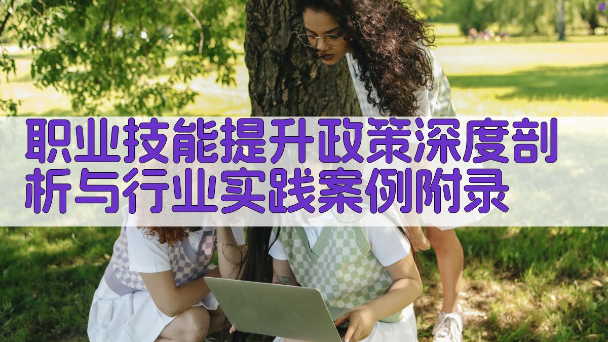 职业技能提升政策深度剖析与行业实践案例