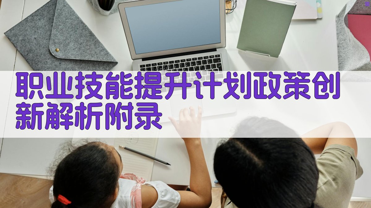 职业技能提升计划政策创新解析