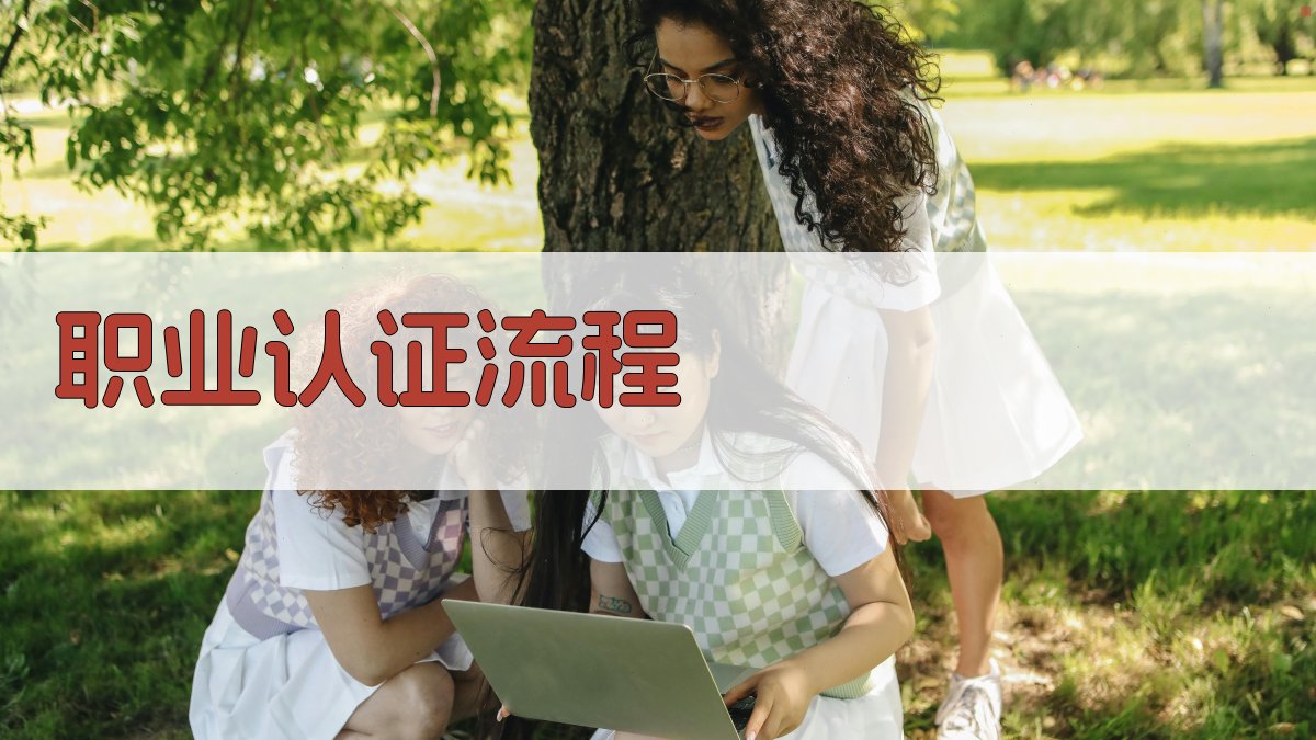职业认证流程 图2