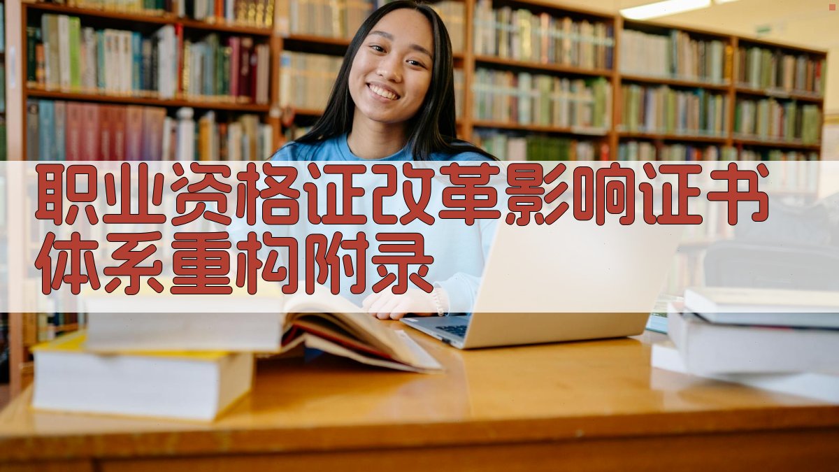 职业资格证改革影响证书体系重构 · 附录 图4