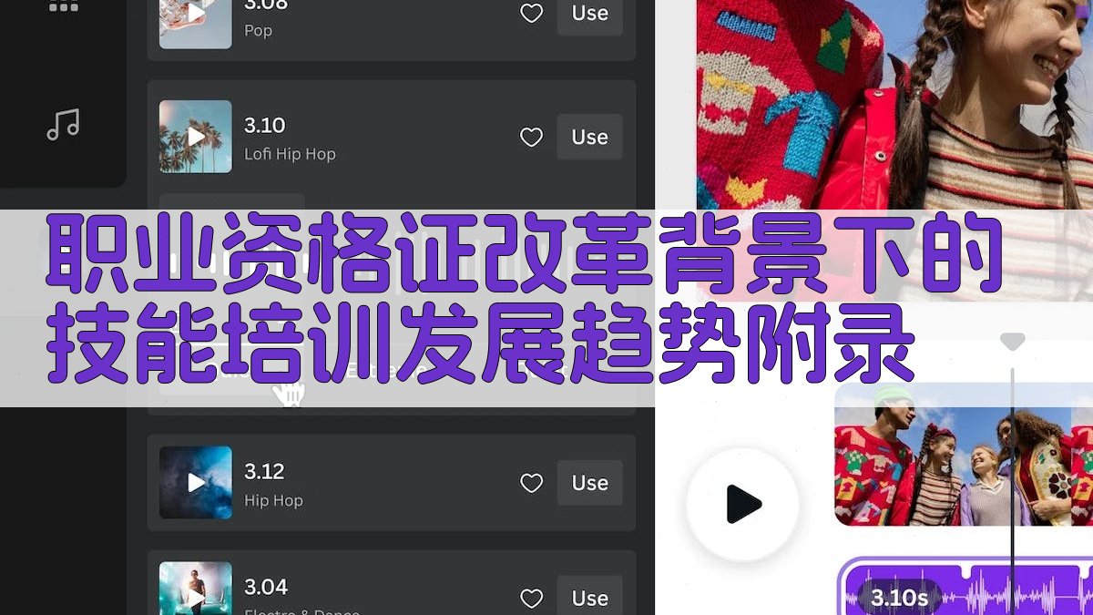 职业资格证改革背景下的技能培训发展趋势 · 附录 图4