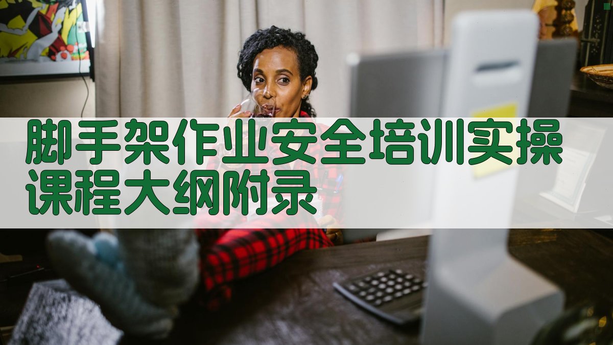 脚手架作业安全培训实操课程大纲 · 附录 图5