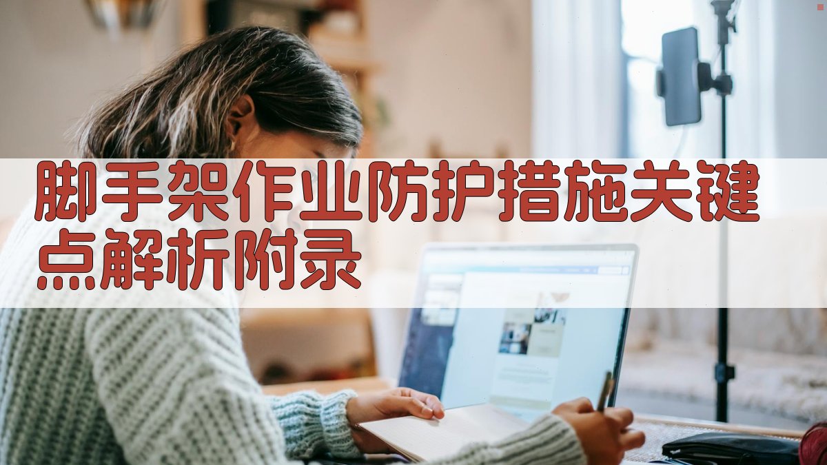 脚手架作业防护措施关键点解析 · 附录 图2