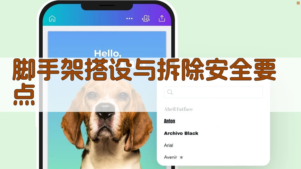 脚手架搭设与拆除安全要点 图2
