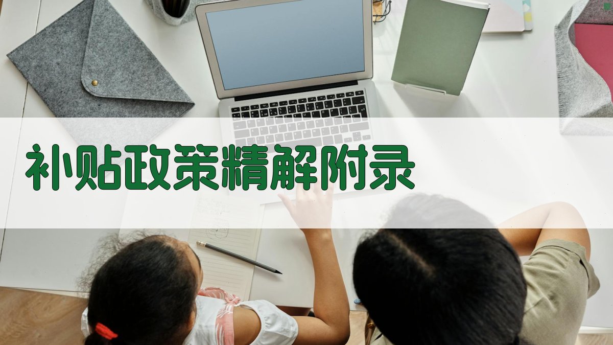 补贴政策精解 · 附录 图5