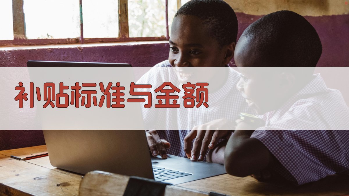 补贴标准与金额 图2