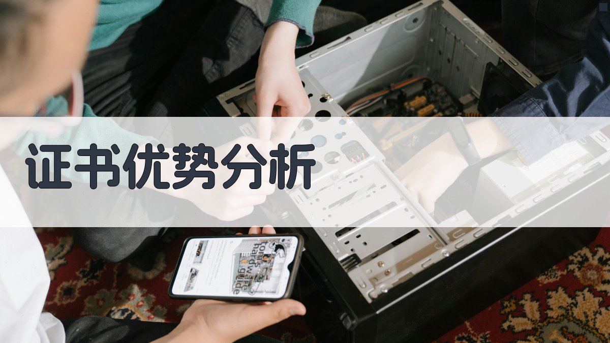 证书优势分析 图2