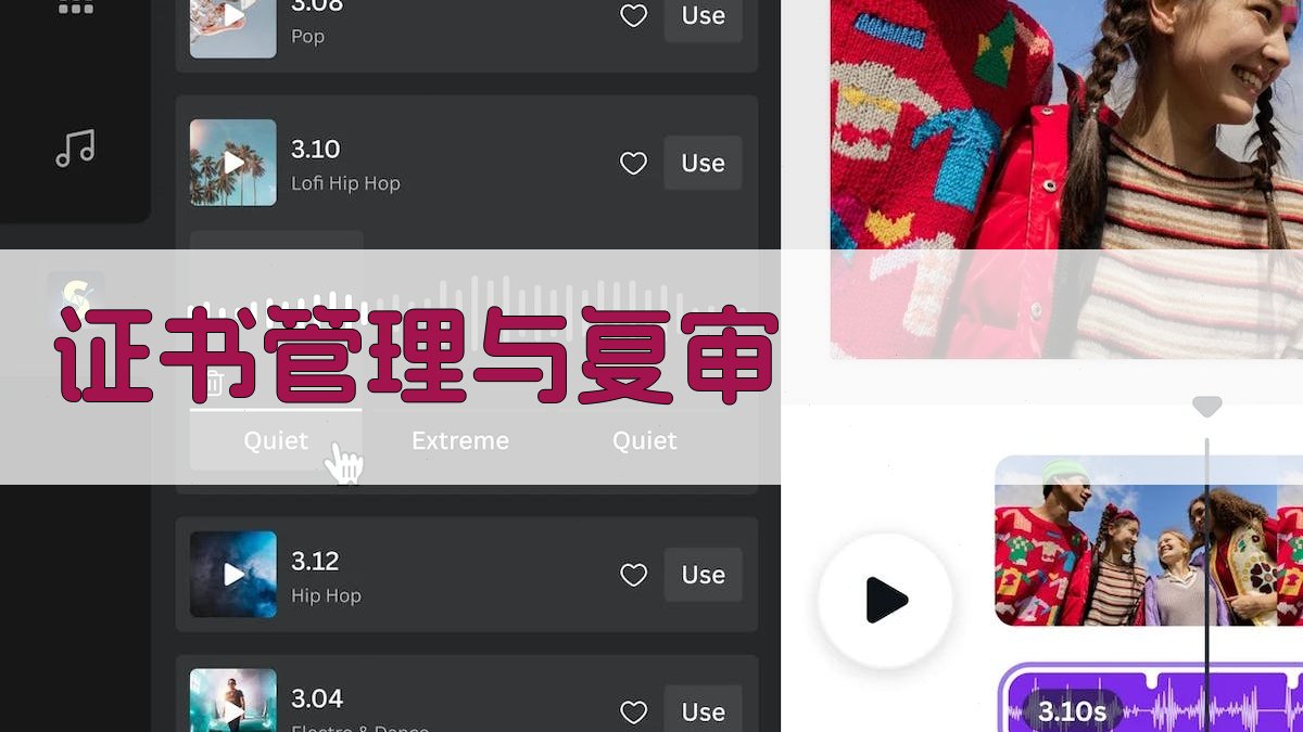 证书管理与复审 图2