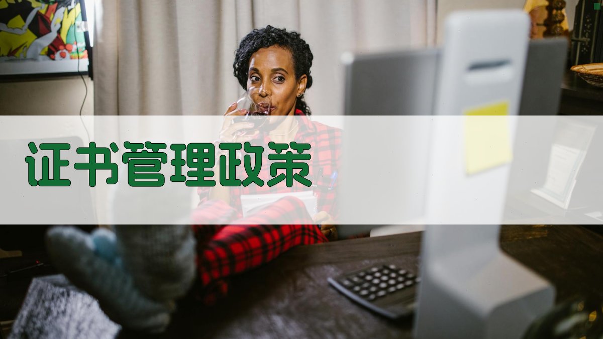 证书管理政策 图4