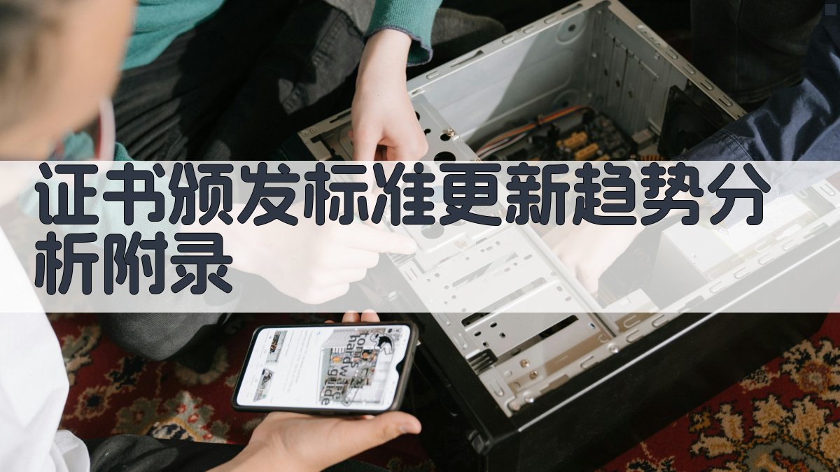 证书颁发标准更新趋势分析 · 附录 图4