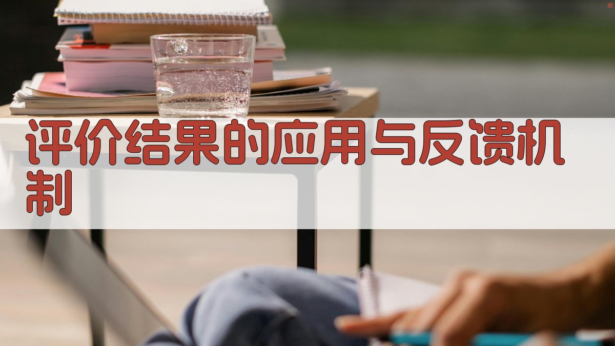 评价结果的应用与反馈机制 图4