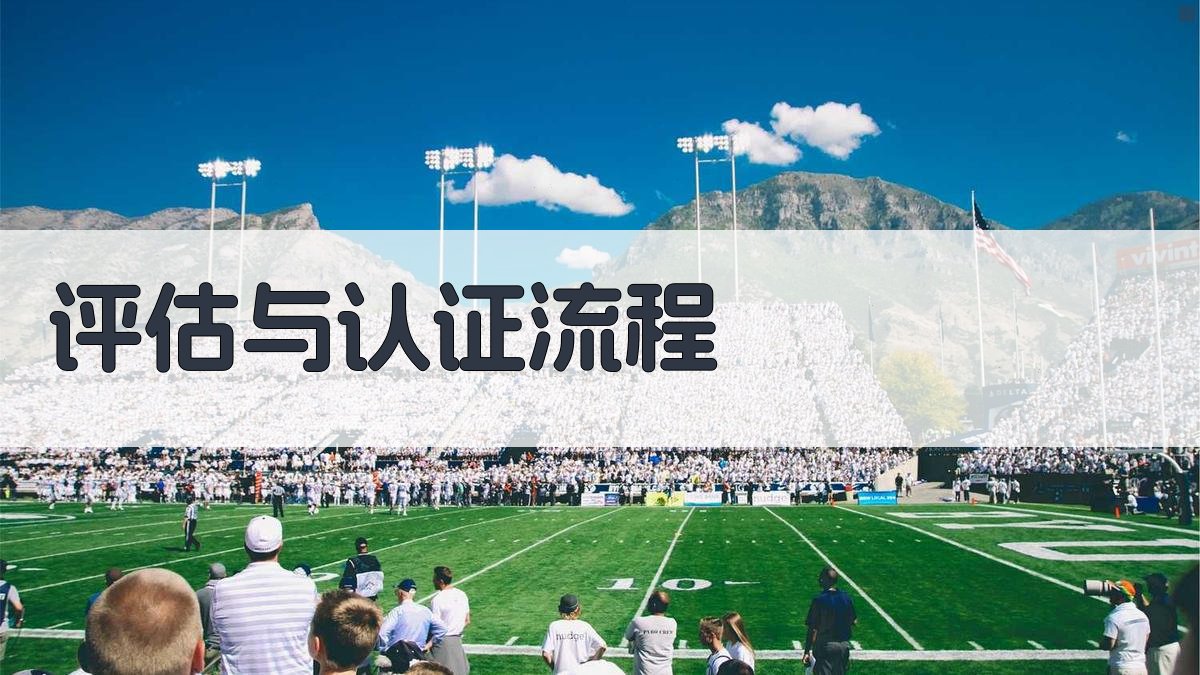 评估与认证流程 图3