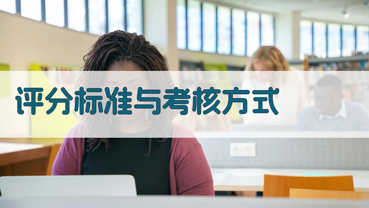 评分标准与考核方式 图4