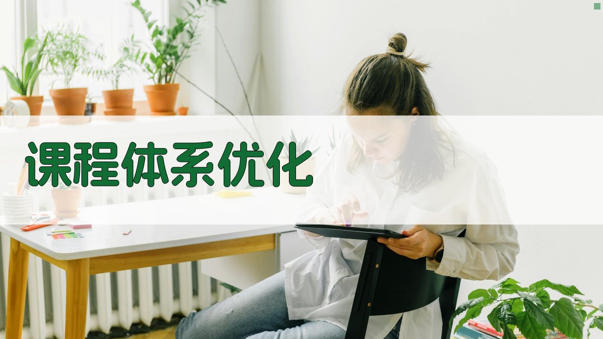 课程体系优化 图4