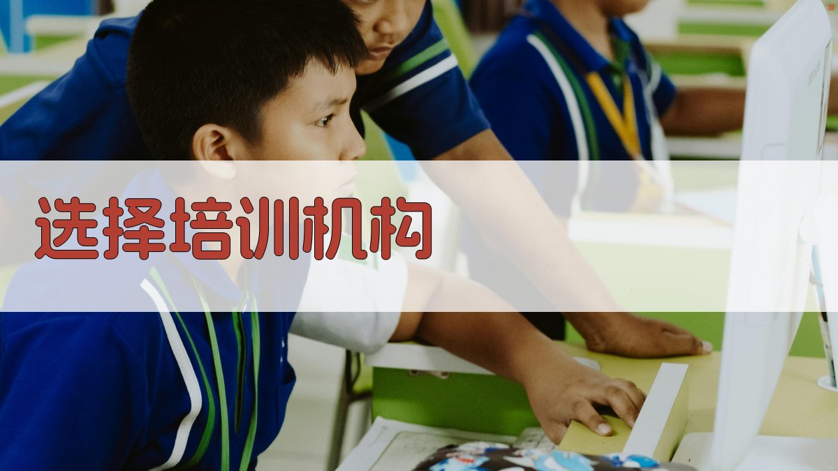 选择培训机构 图1