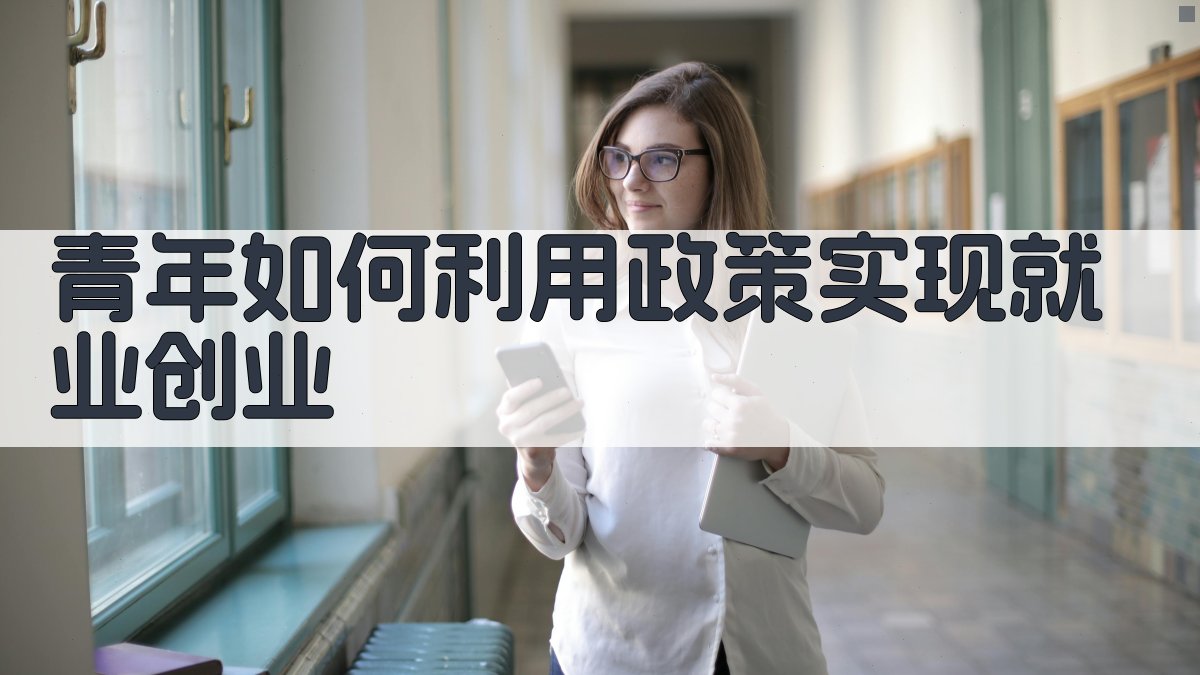 青年如何利用政策实现就业创业 图4