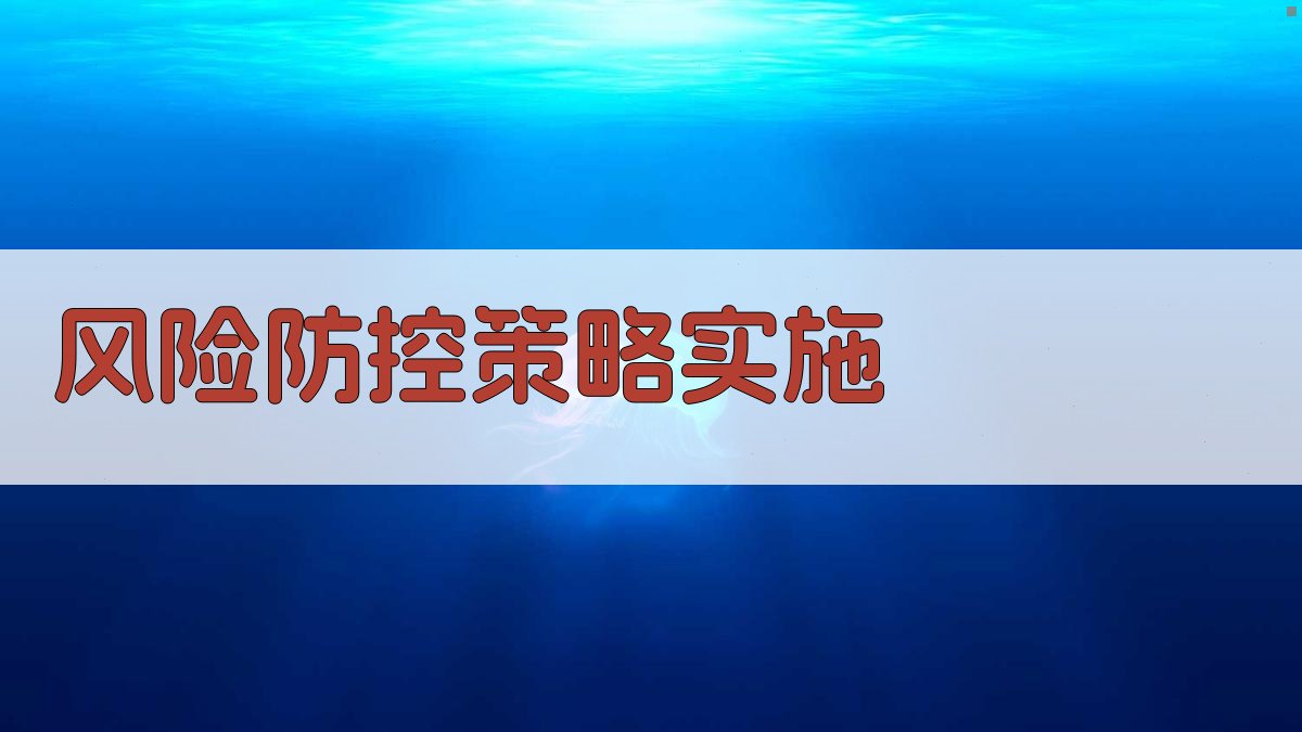 风险防控策略实施 图3