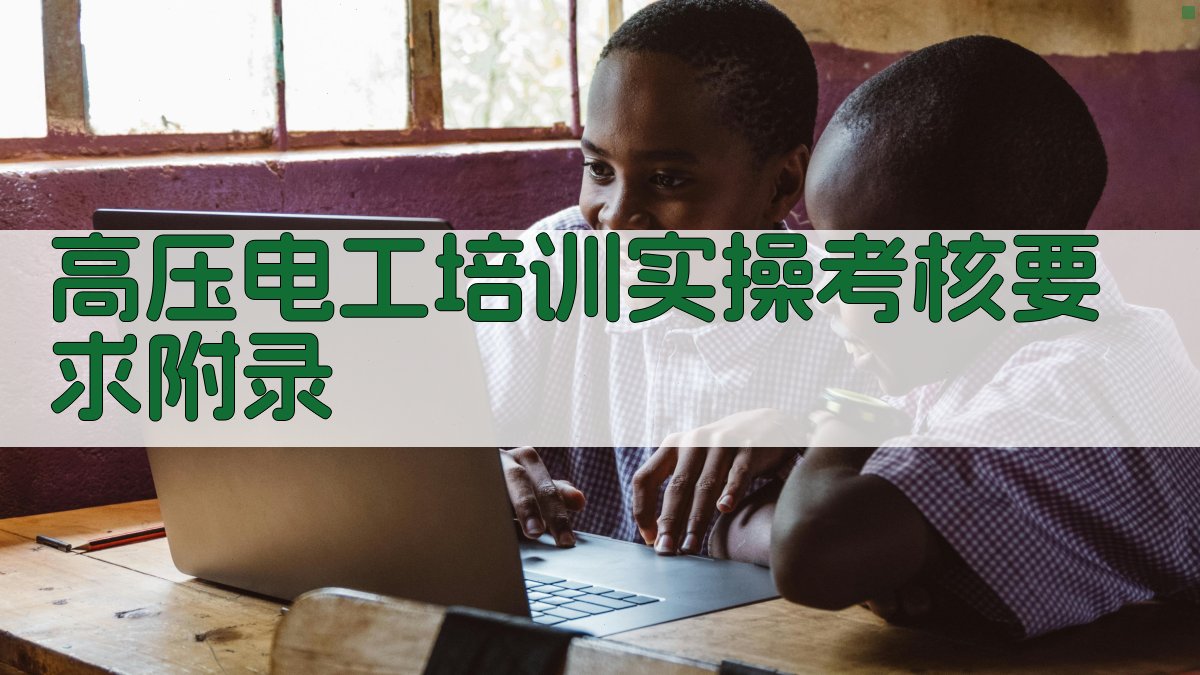 高压电工培训实操考核要求 · 附录 图3