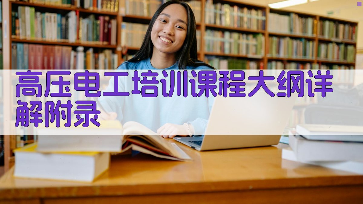 高压电工培训课程大纲详解 · 附录 图3