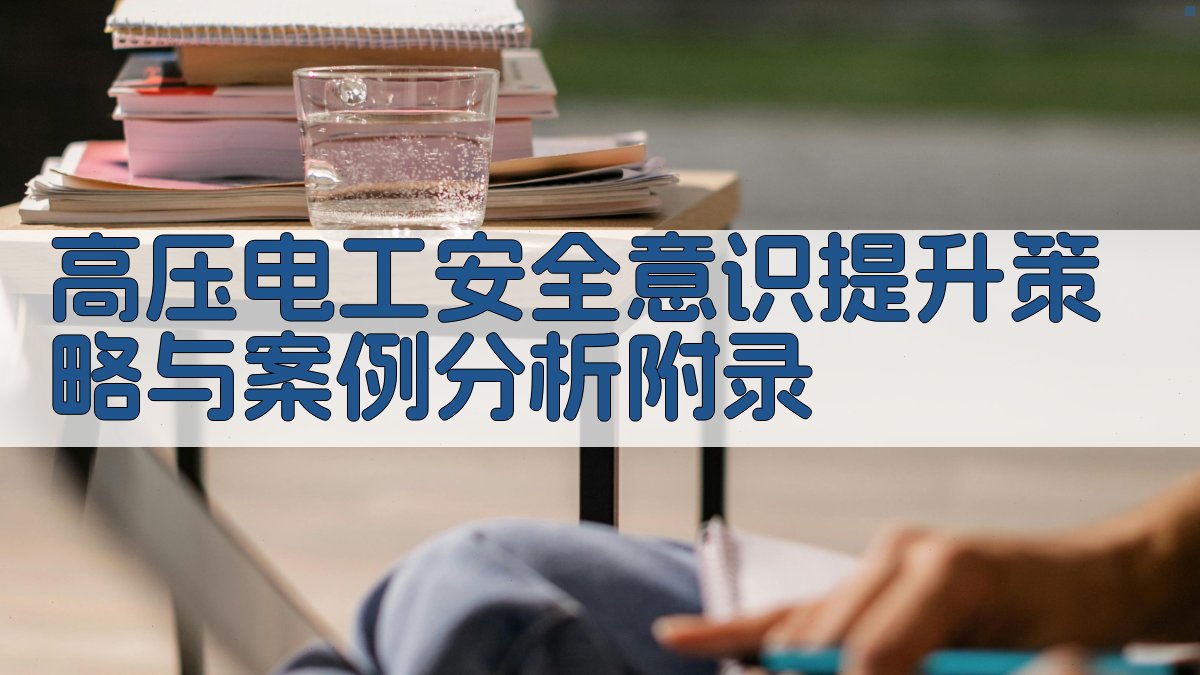 高压电工安全意识提升策略与案例分析 · 附录 图5