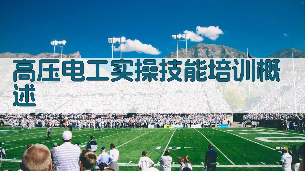 高压电工实操技能培训重点解析