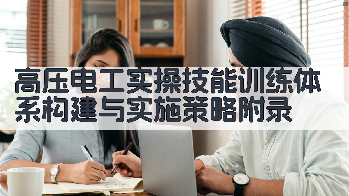 高压电工实操技能训练体系构建与实施策略 · 附录 图5