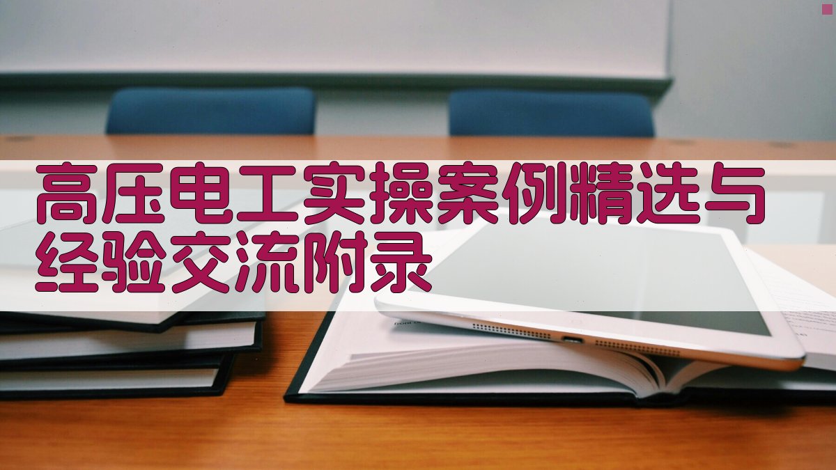 高压电工实操案例精选与经验交流 · 附录 图3