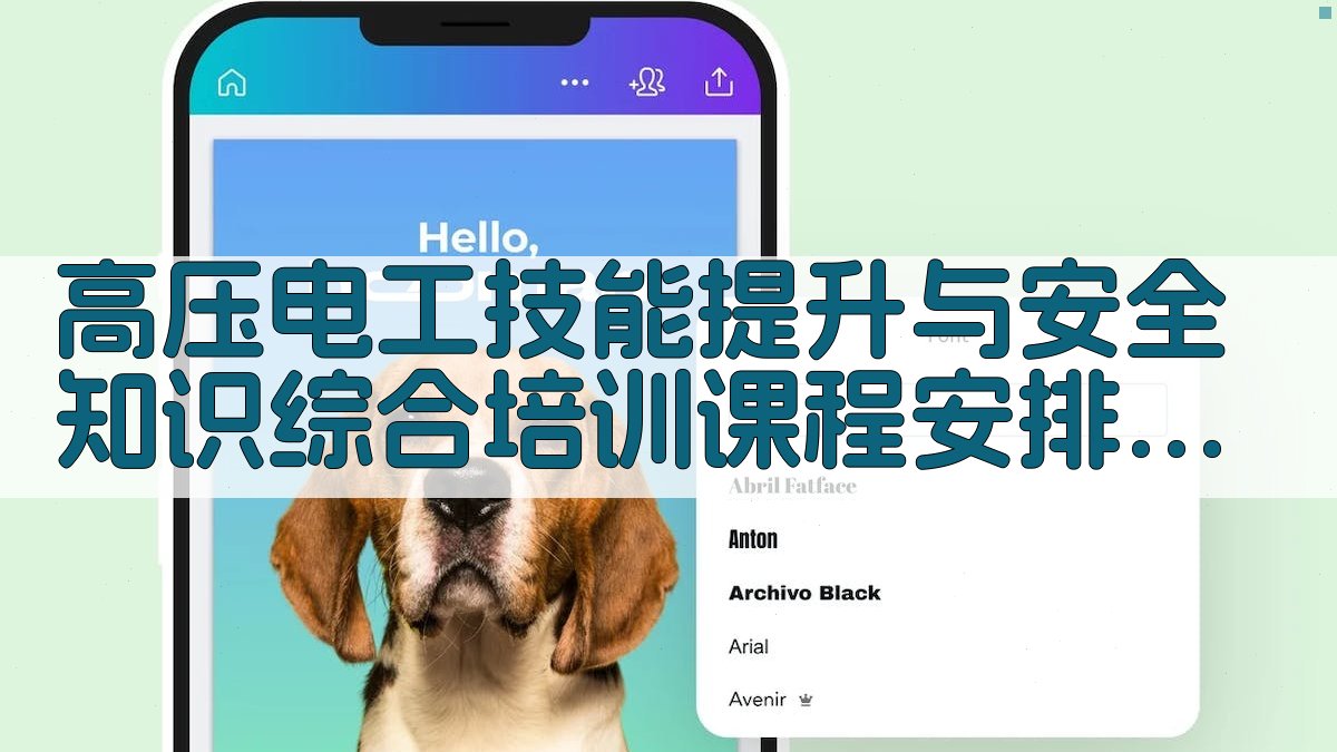 高压电工技能提升与安全知识综合培训课程安排 · 附录 图4