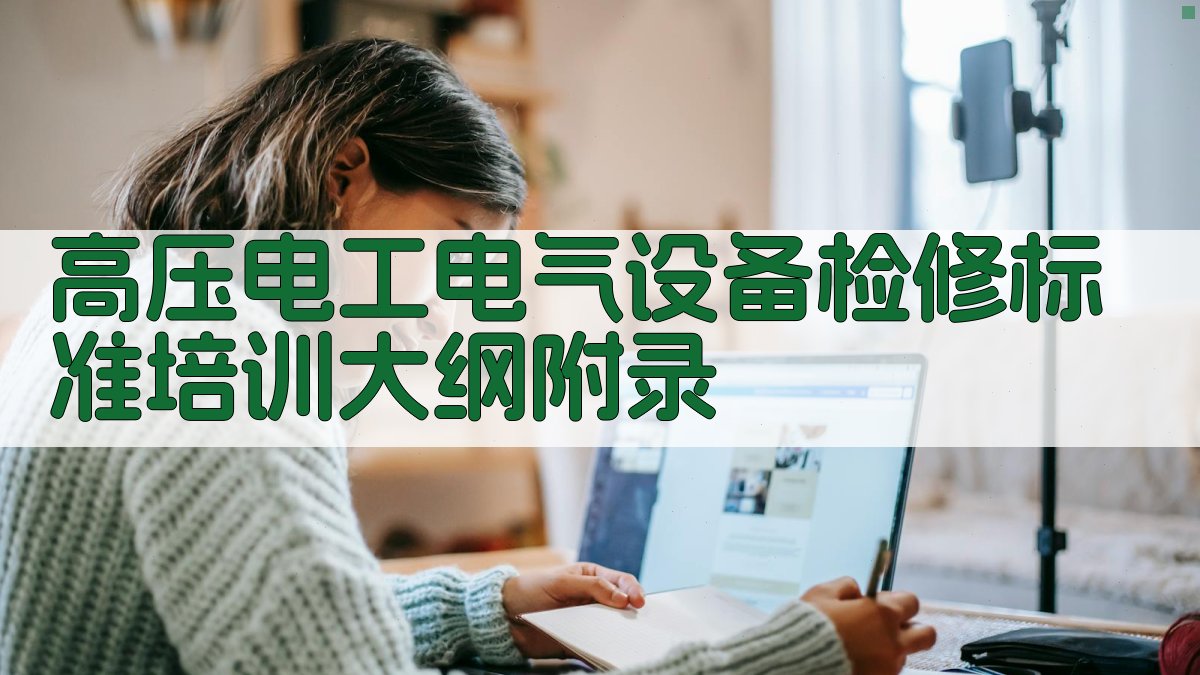 高压电工电气设备检修标准培训大纲 · 附录 图3