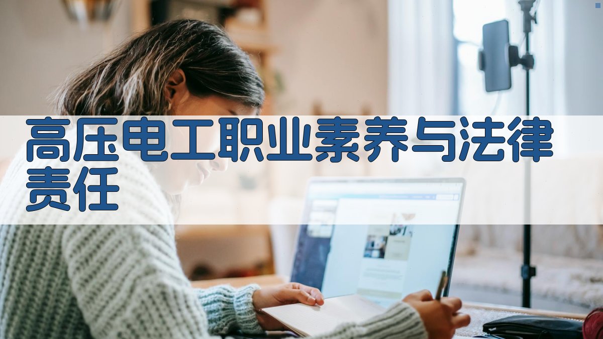 高压电工职业素养与法律责任 图3