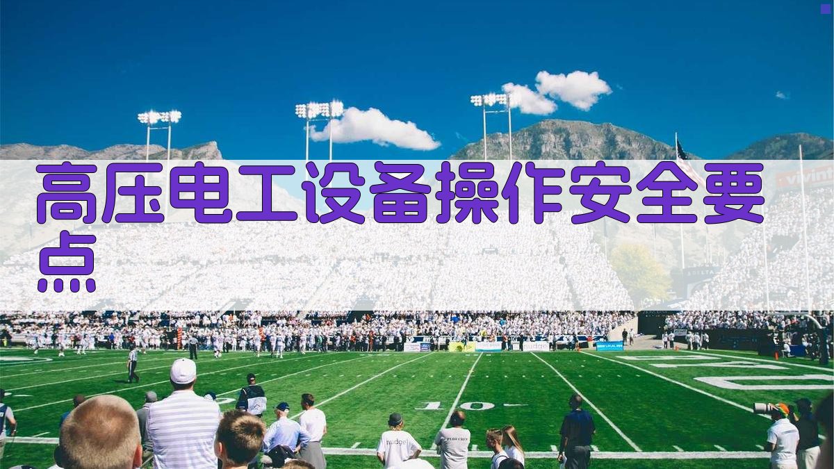 高压电工实操技能提升班