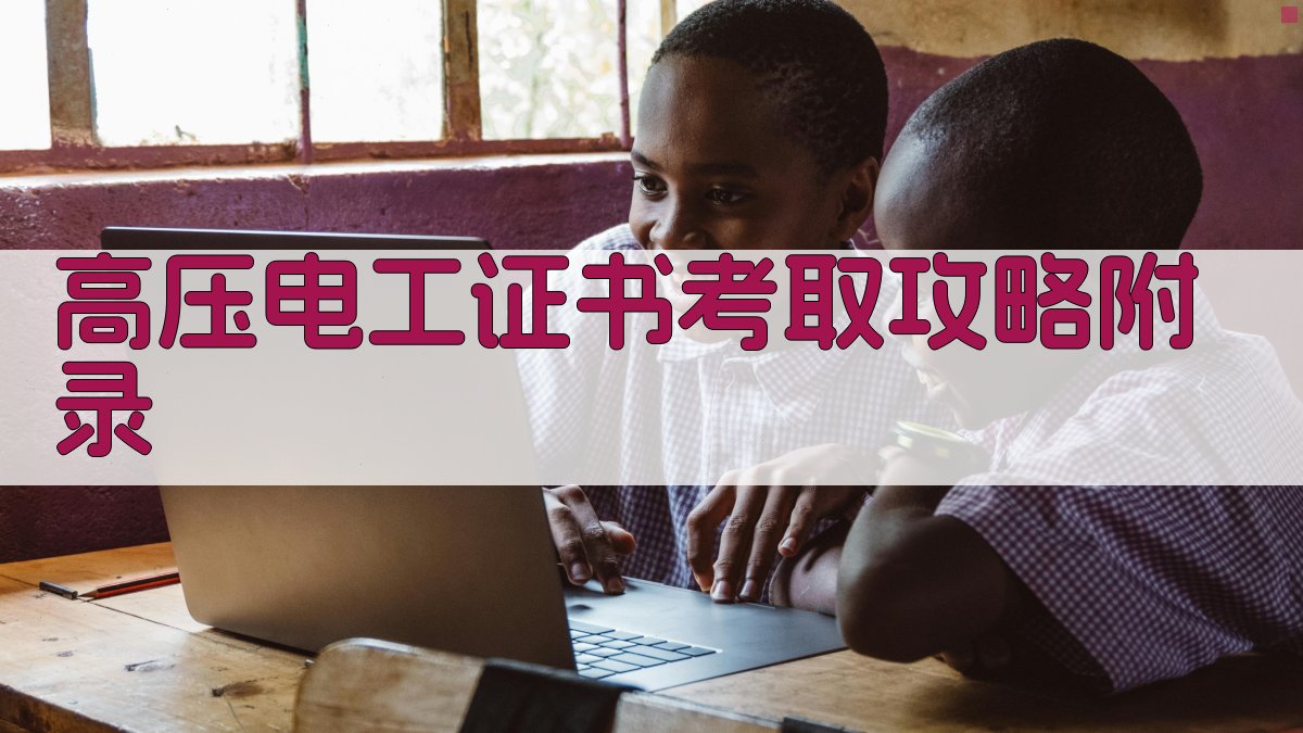 高压电工证书考取攻略 · 附录 图4