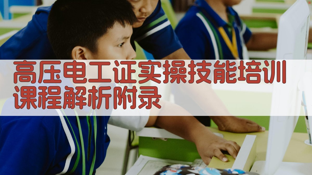 高压电工证实操技能培训课程解析