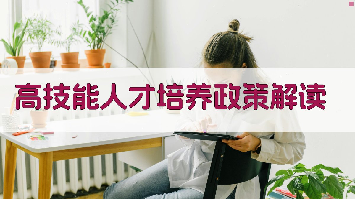 高技能人才培养政策调整与就业培训策略