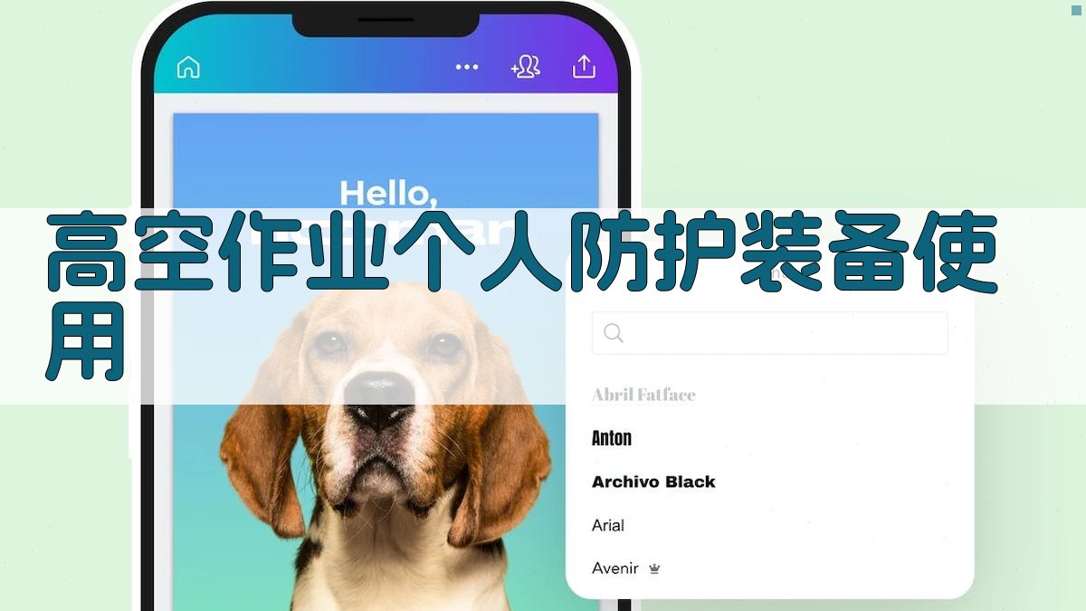 高空作业个人防护装备使用 图2