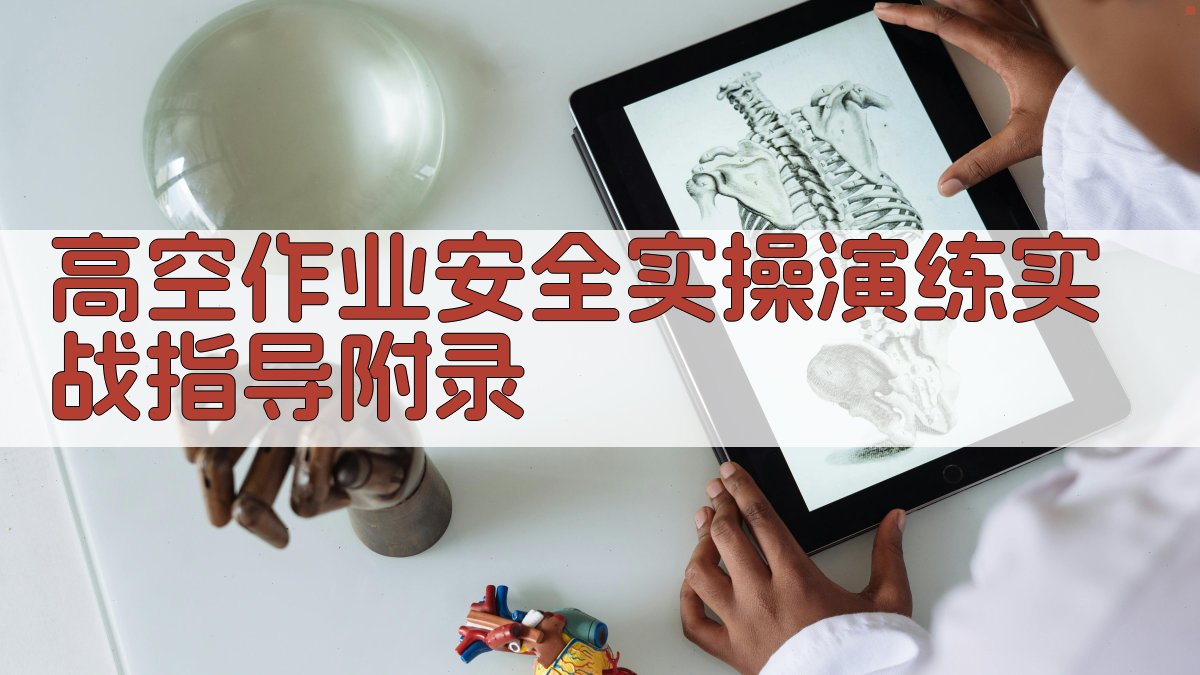 高空作业安全实操演练实战指导