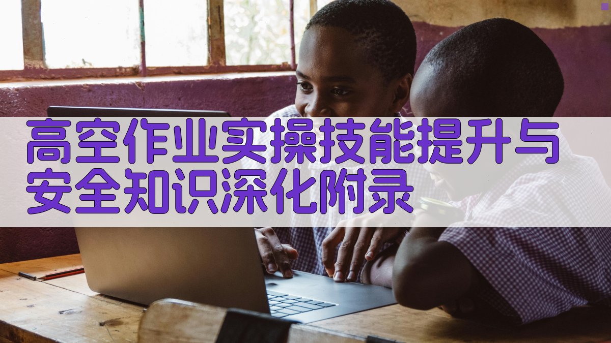 高空作业实操技能提升与安全知识深化 · 附录 图2