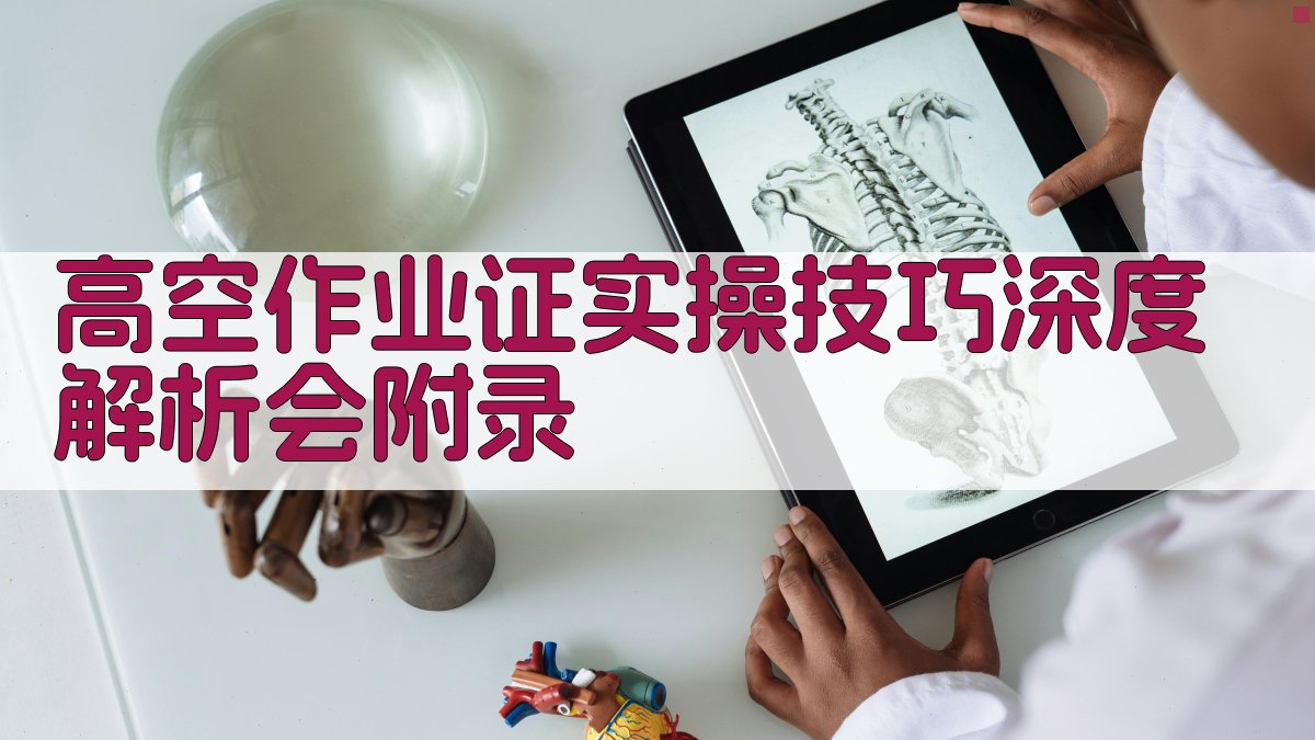 高空作业证实操技巧深度解析会 · 附录 图4