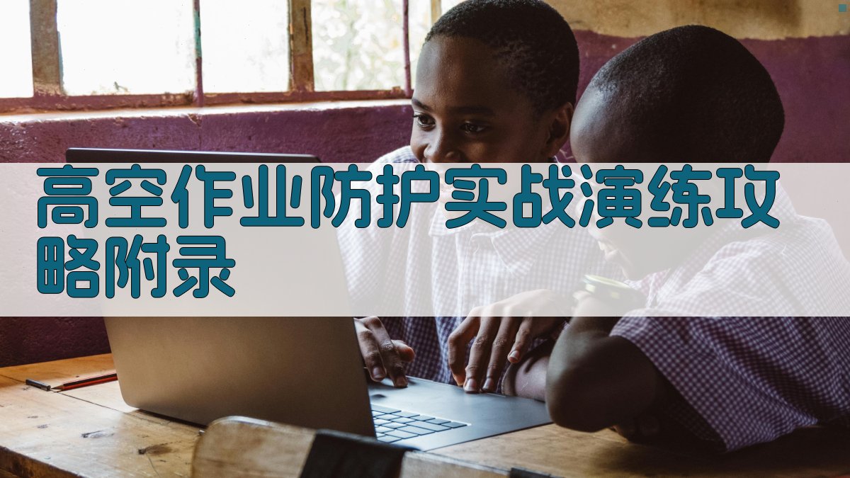 高空作业防护实战演练攻略 · 附录 图4