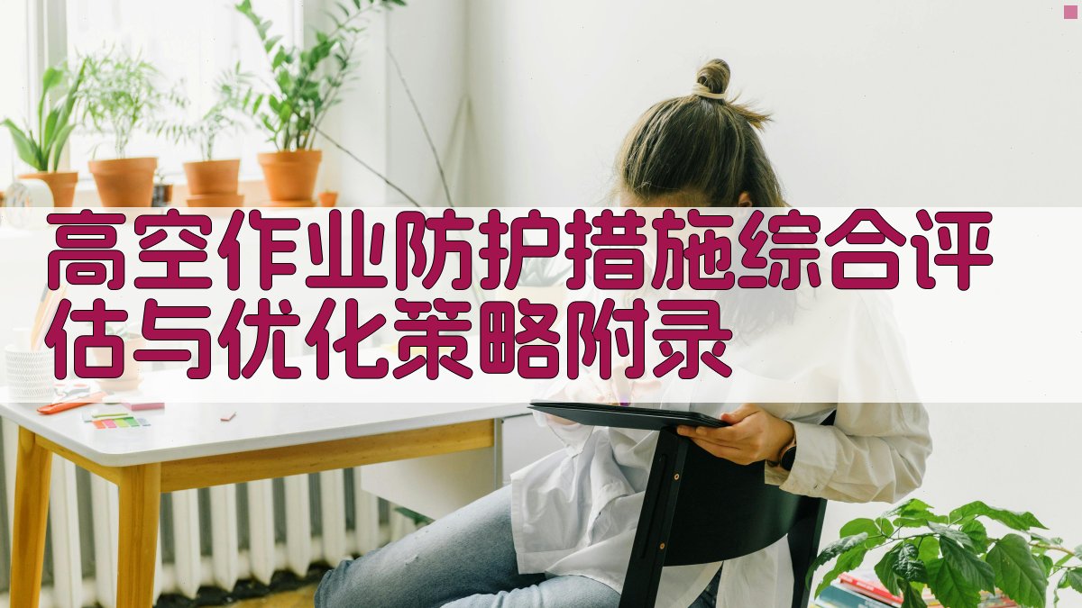 高空作业防护措施综合评估与优化策略 · 附录 图3